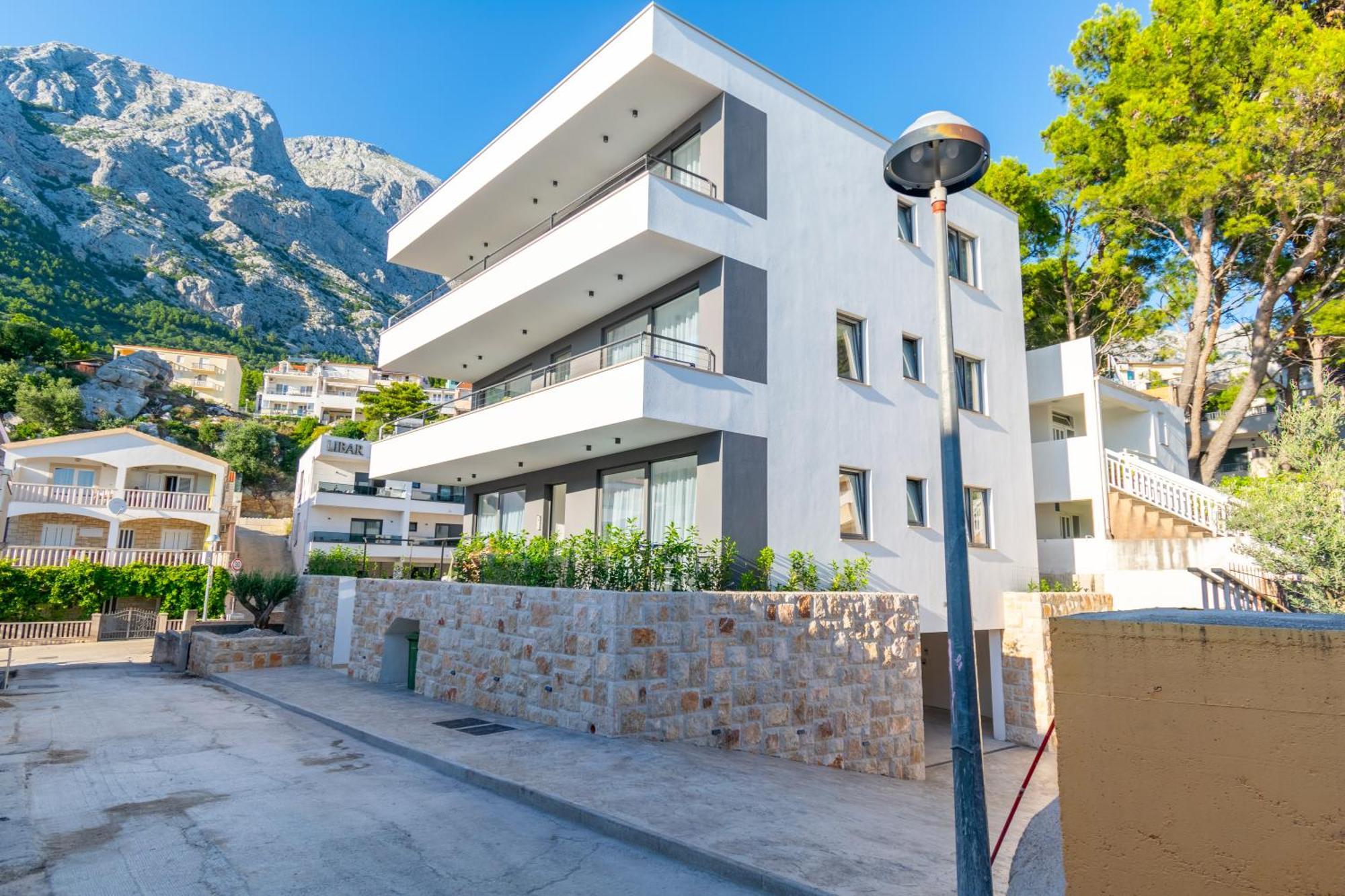 Apartmani Pino 1 Baška Voda Kültér fotó